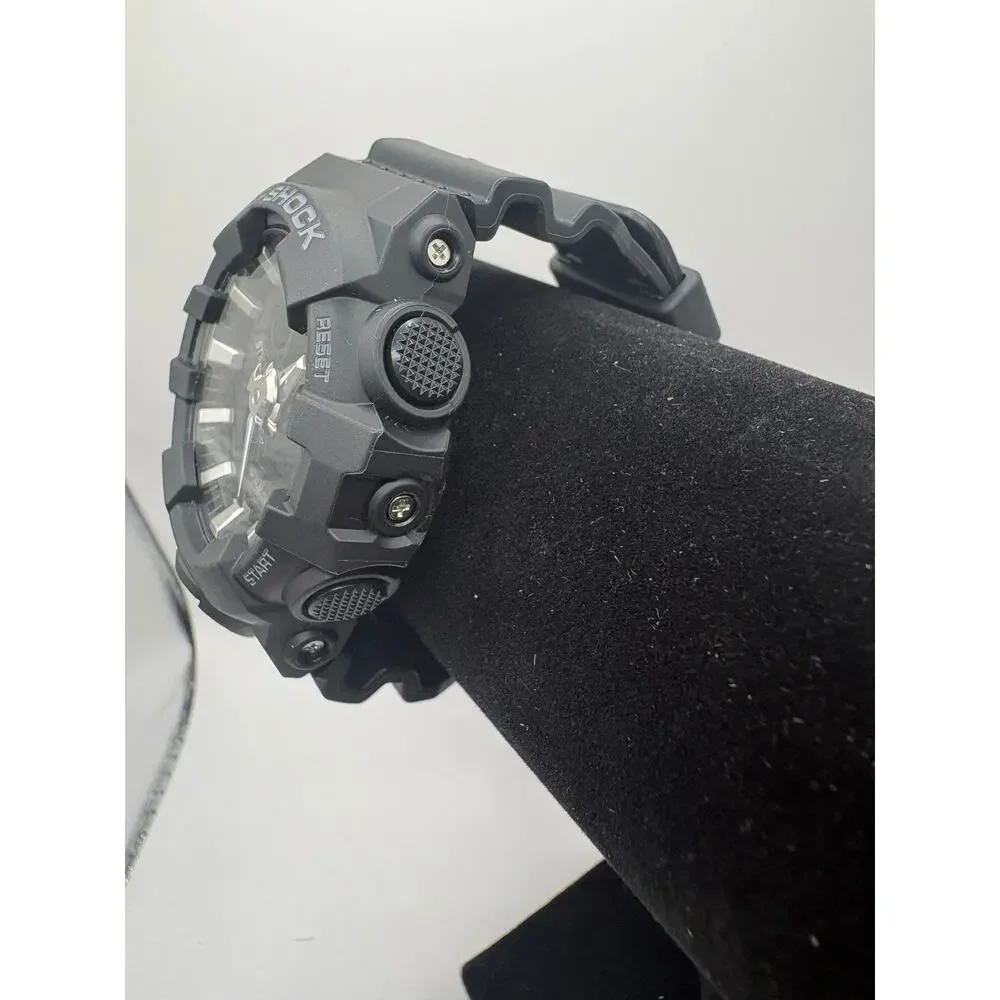 Casio G-Shock GA-700 Black Ana-Digi Sport Watch Men's